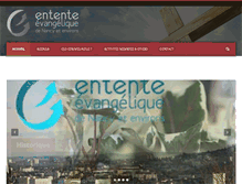 Tablet Screenshot of entente-nancy.org